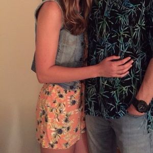 Strapless Romper